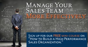Manage Your Sales Team More Effectively